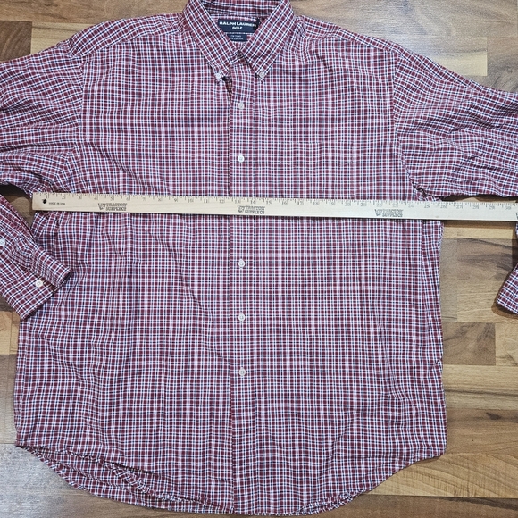 Ralph Lauren Golf Lofton Button-Down Plaid Shirt XL 100% Cotton. Preppy - Picture 7 of 8